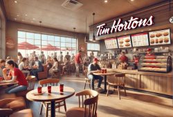 Tim Hortons dará desayunos gratis este 12 de agosto en Tlalne Fashion Mall Foto: Merca2.0