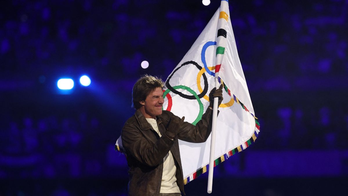 Así fue la entrada de Tom Cruise en los Juegos Olímpicos París 2024 Foto X:juegosolimpicos