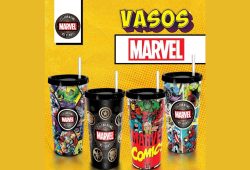 ¡Edición Especial! Conoce el precio de los vasos de Marvel en Cinemex Foto FB: Cinemex