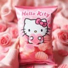 Papas rosas de Hello Kitty en el Sam's cautivan a fanáticos