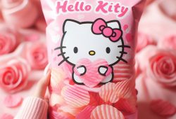 Papas rosas de Hello Kitty en el Sam's cautivan a fanáticos