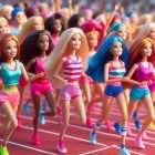 Recogió su kit para la carrera de Barbie y le ofrecieron una experiencia memorable