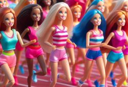 Recogió su kit para la carrera de Barbie y le ofrecieron una experiencia memorable