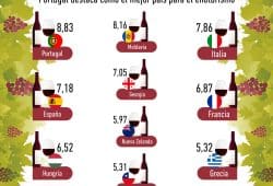 Gráfica del día: Los mejores países para el enoturismo