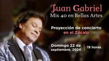 JUAN GABRIEL ZOCALO CONCIERTO EN EL 2024