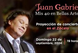 JUAN GABRIEL ZOCALO CONCIERTO EN EL 2024