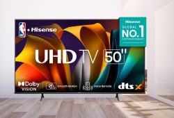 Amazon tiene la pantalla UHD de 50” Hisense por menos de 6 mil 500 pesos Foto: Especial