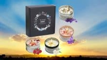 Juego de velas aromáticas con descuento en Amazon: ¡No dejes pasar esta oferta! Foto: Especial