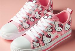 Fanática descubre adorables Kitty tenis en Coppel