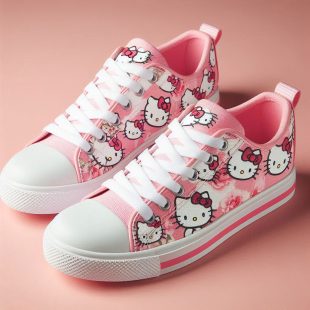 Fanática descubre adorables Kitty tenis en Coppel