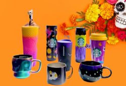 Esto costarán los vasos y tazas de Día de Muertos 2024 de Starbucks Foto: Especial