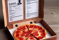 Pizza Hut transforma sus cajas de pizza en currículums para ayudar a desempleados