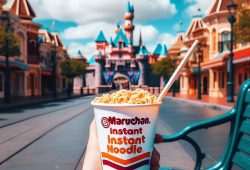 Mexicanos explican cómo preparar Maruchan en Disneyland para no gastar en comida