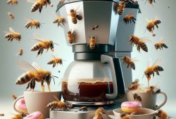 Comerciante de café impulsa su negocio demostrando su amor por las abejas