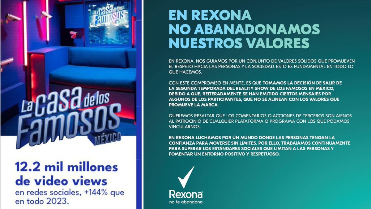 la casa de los famosos marcas abandonan televisa 2024 2024