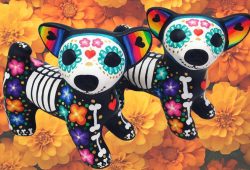 perros catrina amazon dia de muertos