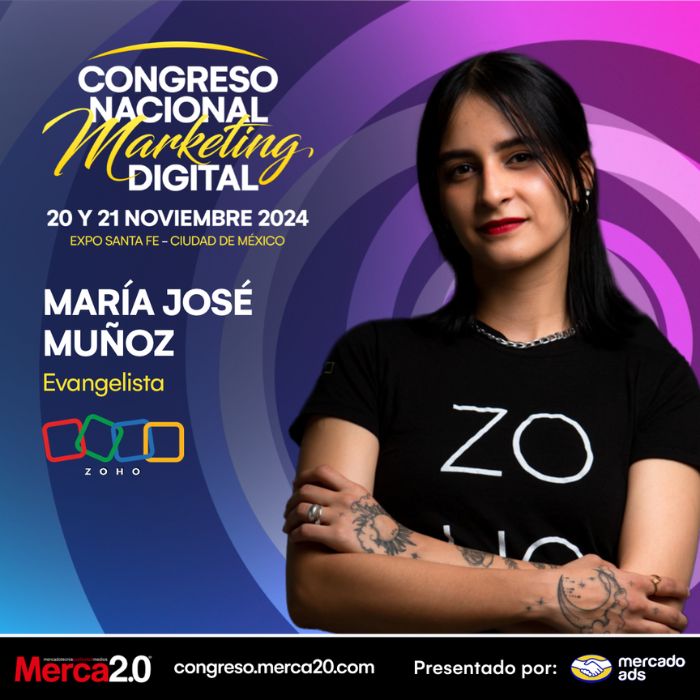 Revoluciona tu Estrategia Digital con María José Muñoz y el No-Code en el CNMD 2024