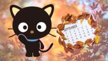 sanrio choco cat septiembre calendario 2024