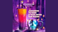 Starbucks lanzará Cold Cup Halloween y Taza Calavera el 30 de septiembre. ¿Cómo las puedo obtener? Foto: Especial