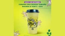 Este es el increíble vaso reusable que dará Starbucks el 1 de octubre por el Día Internacional del Café Foto: Especial