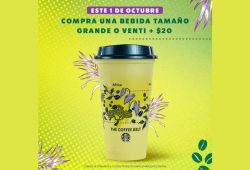 Este es el increíble vaso reusable que dará Starbucks el 1 de octubre por el Día Internacional del Café Foto: Especial