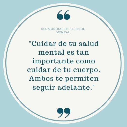 DÍA MUNDIAL DE LA SALUD MENTAL