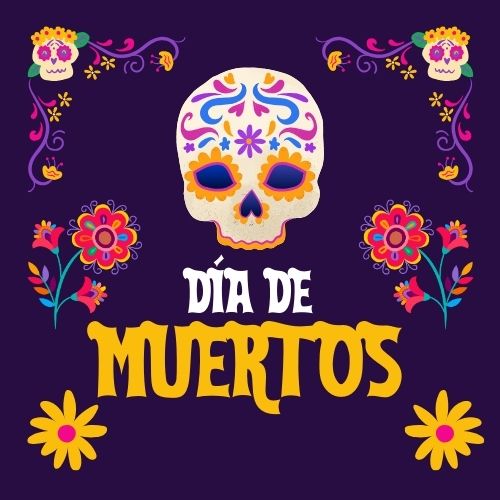 DÍA DE LOS MUERTOS FRASES CON IMÁGENES 2024