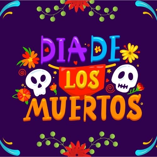 DÍA DE LOS MUERTOS FRASES CON IMÁGENES 2024