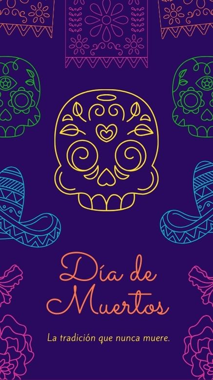 día de muertos frases con imágenes