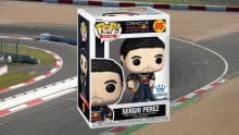 Fórmula 1. Amazon tiene el Funko Pop Sergio Checo Pérez para el Gran Premio de México 2024 Foto: Especial