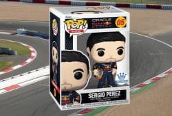 Fórmula 1. Amazon tiene el Funko Pop Sergio Checo Pérez para el Gran Premio de México 2024 Foto: Especial