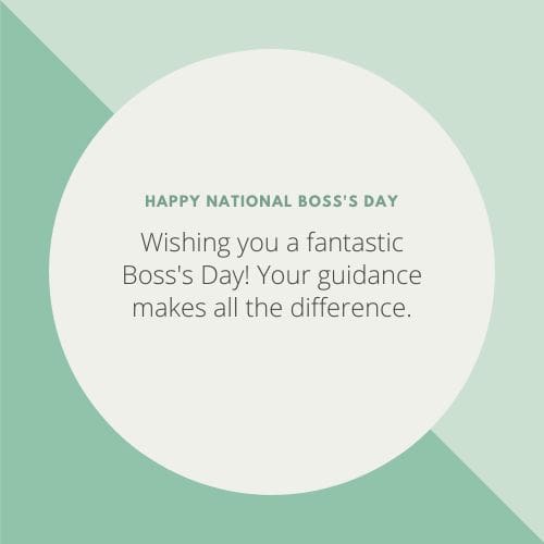 national Boss's Day