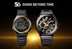 Casio lanza relojes conmemorativos por su 50 aniversario ¡Revive el pasado! Foto: Casio