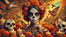 CATRINA DAY OF DEAD LEGENDS DIA DE LOS MUERTOS 2024