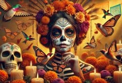 CATRINA DAY OF DEAD LEGENDS DIA DE LOS MUERTOS 2024