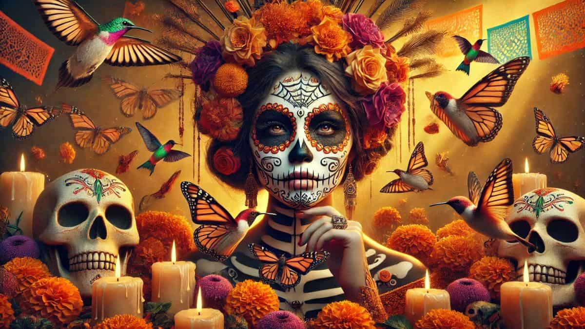 CATRINA DAY OF DEAD LEGENDS DIA DE LOS MUERTOS 2024