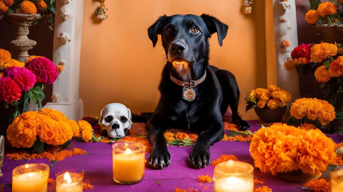 Dia de los Muertos for pets: When do dogs arrive at the altar? PHOTO: MERCA2.0