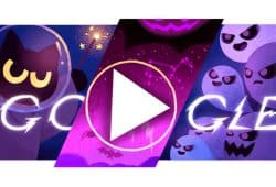 DOODLE GOOGLE HALLOWEEN 2024