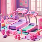 Mujer exhibe su experiencia entrenando en el gym de Barbie