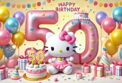 HELLO KITTY 50 ANIVERSARIO 1 2024