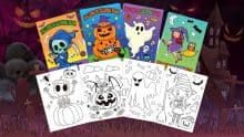 LIBROS COLOREAR HALLOWEEN 2024