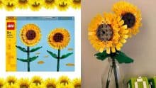 Flores LEGO, su set de girasoles por menos de 220 pesos: ¡El adorno perfecto para tu hogar con descuento!