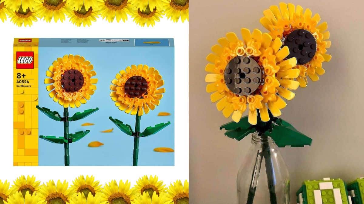 LEGO FLORES 2024 GIRASOLES AMAZON