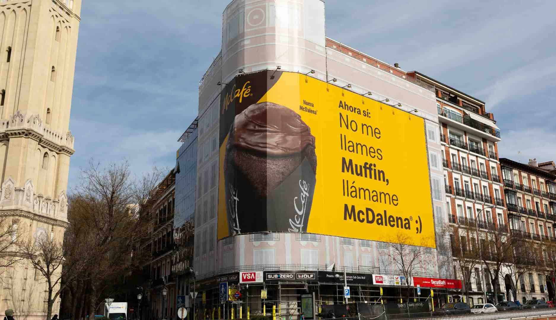 McDalena McDonald's campaña en españa