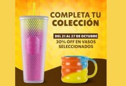 ¡Aprovecha! Starbucks ofrece 30% de DESCUENTO en vasos seleccionados del 21 al 27 de octubre Foto: Especial