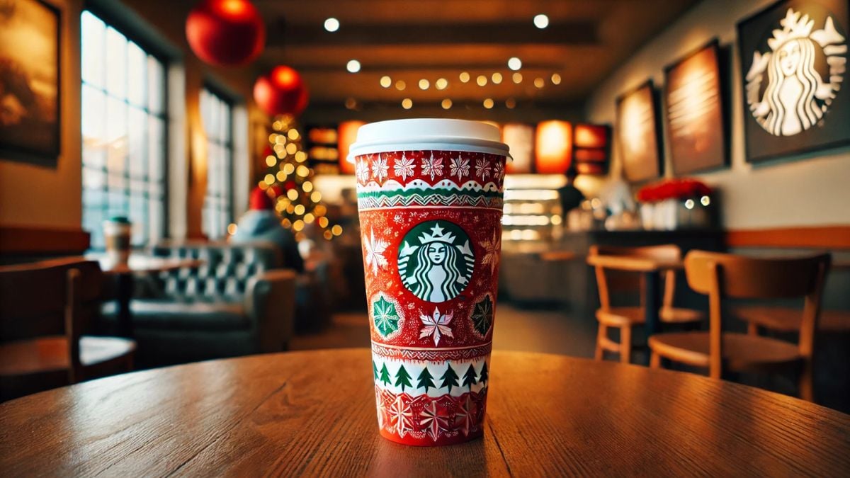 Starbucks Christmas 2024