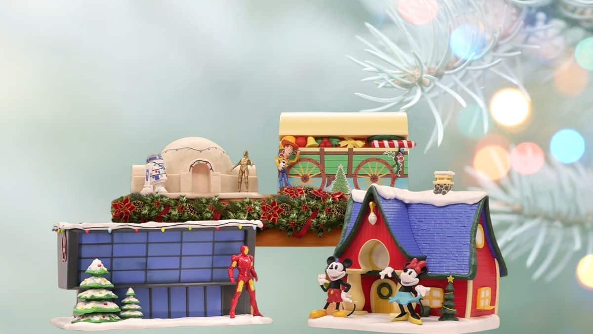 Estas son las villas navideñas DISNEY edición limitada que tiene Amazon en descuento Foto: Especial