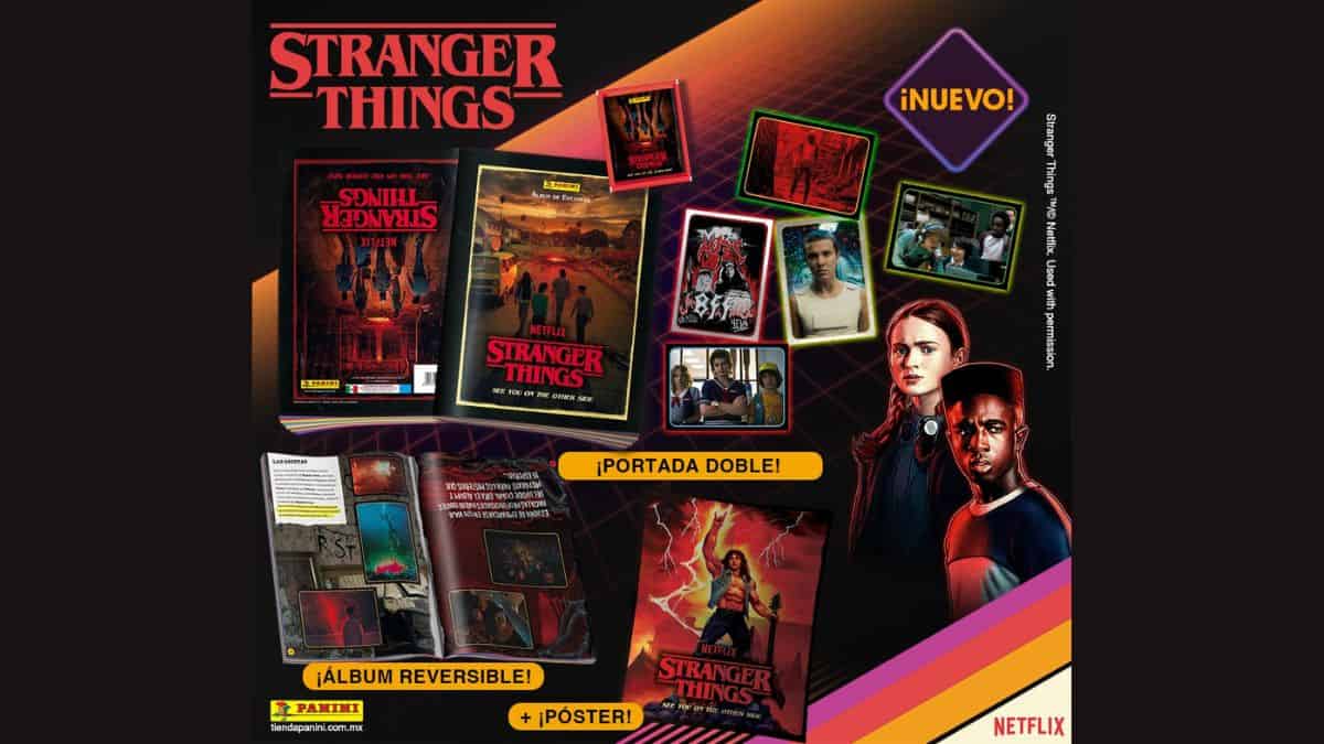 Álbum Stranger Things de Panini. ¿Dónde puedo comprarlo y cuánto cuesta? Foto: Especial