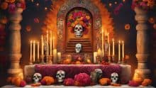 altar de muertos día de muertos 8 2024