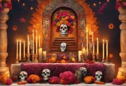 altar de muertos día de muertos 8 2024